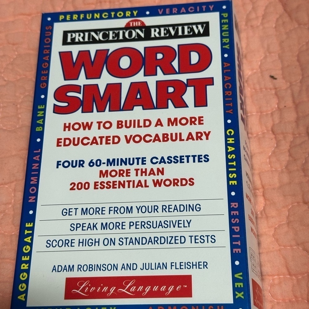 The Princeton Review Word Smart Vocabulary Cassettes